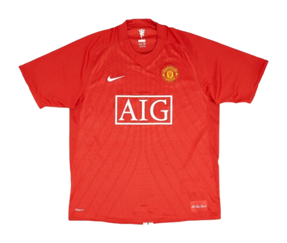 Manchester United 2007/2008 Home Champions League Kit
