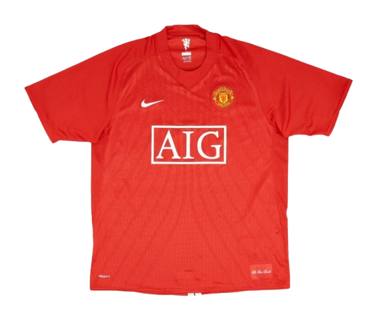 Manchester United 2007/2008 Home Champions League Kit