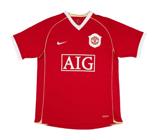 Manchester United 2006/2007 Home Soccer Jersey