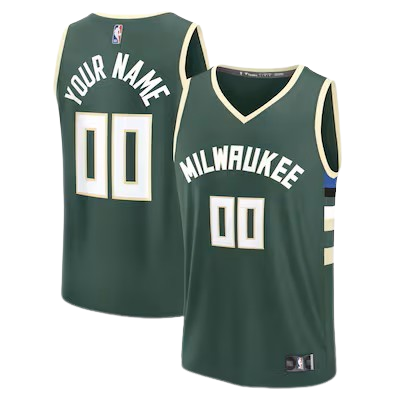Milwaukee Bucks Basketball Jersey