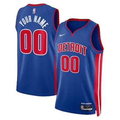 Detroit Pistons Basketball Jersey