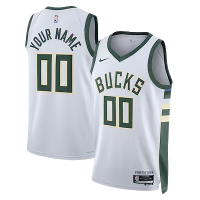 Milwaukee Bucks Basketball Jersey